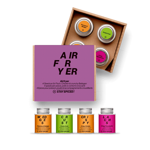 AirFryer Box | Gewürze Set | 4er Geschenkbox