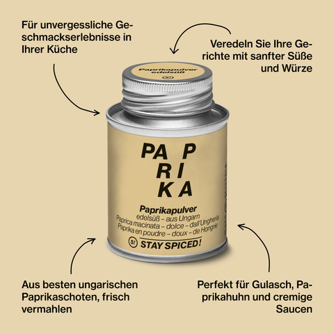 Paprika edelsüß - original ungarisch