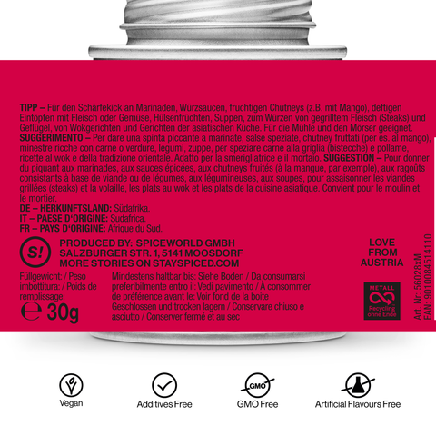 Piri-Piri Chili ganz rot