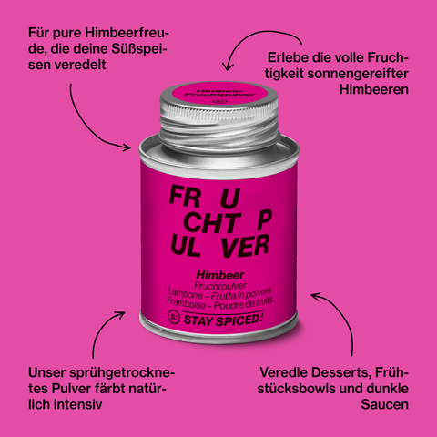 Himbeer Fruchtpulver, sprühgetrocknet