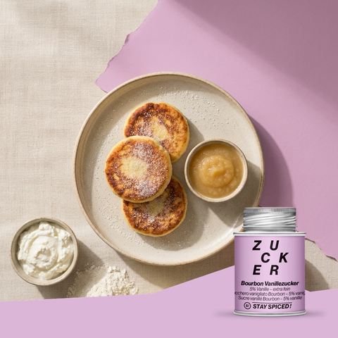 Vanillezucker 5% Bourbonvanille, Backzucker, extra-fein