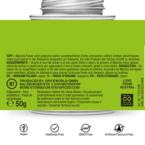 Grüner Tee Matcha Pulver