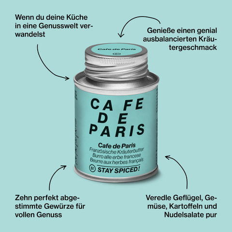 Cafe de Paris - Kräuterbutter Gewürzzubereitung
