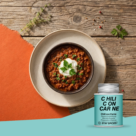 Chili con Carne Gewürzzubereitung