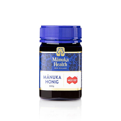 Gebinde-12-Manukahonig, MGO 100+, Manuka Health, 500 g