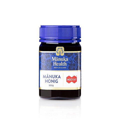 Gebinde-12-Manukahonig, MGO 550+, Manuka Health, 500 g