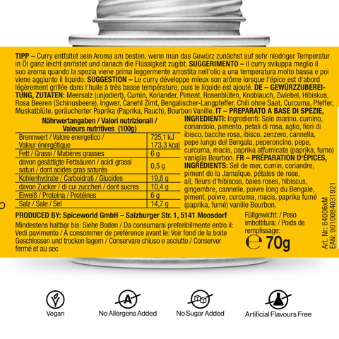 Love curry "Marrakech" - erotically fruity curry mix