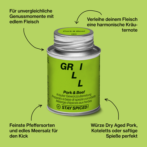 Pork &amp; Beef - Herbal Spice Preparation