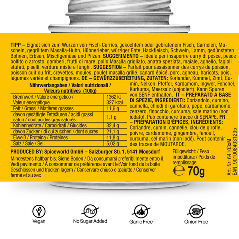 Garam Masala - indische Gewürzzubereitung