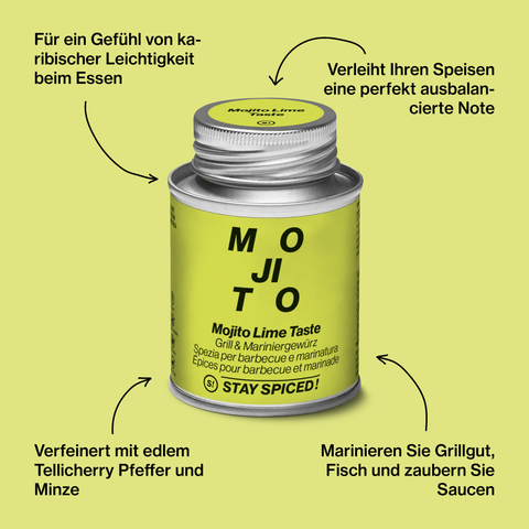 Mojito GewürzMojito Lime Taste, Grill & Mariniergewürz