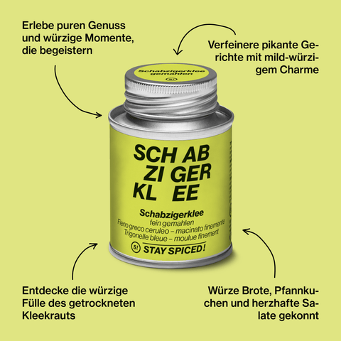 Schabzigerklee gemahlen