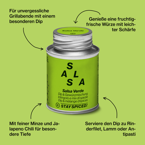 Salsa Verde - Dip & Gewürzmischung