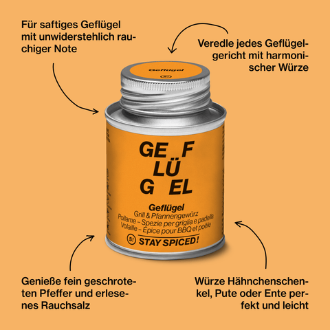 Geflügel - Grill & Pfannengewürz