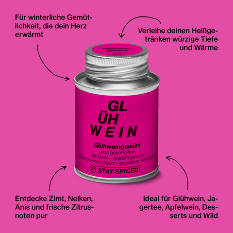 Glühweingewürz grob geschnitten