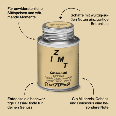 Zimt Cassia gemahlen