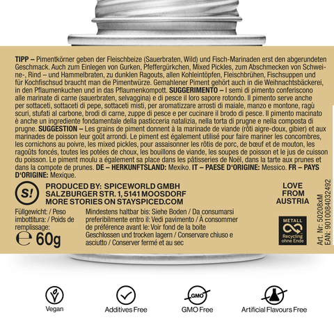 Allspice - new spice (Jamaican pepper) whole