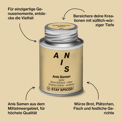 Anis Samen ganz