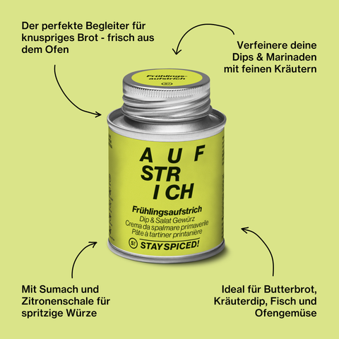 Frühlingsaufstrich Gewürz