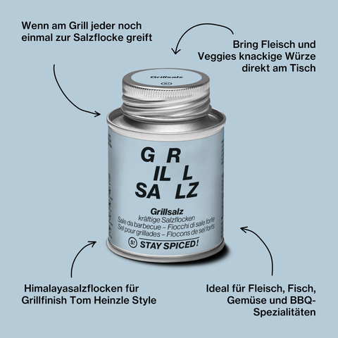 Grillsalz - kräftige Salzflocken