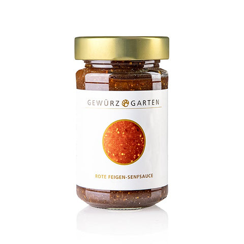 Gewürzgarten Rote Feigen-Senfsauce, 225 ml