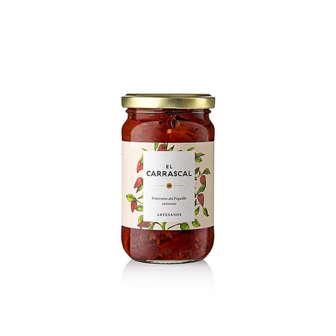 Pimiento Piquillo - Piquillopaprikastreifen im eigenen Saft, El Carrascal, 300 g
