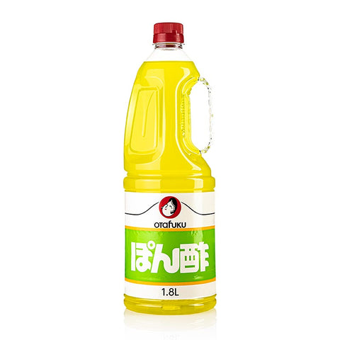 Gebinde-6-Ponzu Pon, Zitronenessig (Citrus Seasoning), Otafuku (GVO), 1,8 l