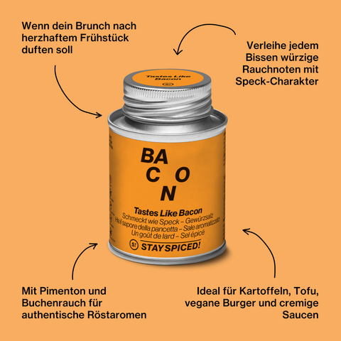 Tastes like Bacon - veganes Gewürzsalz