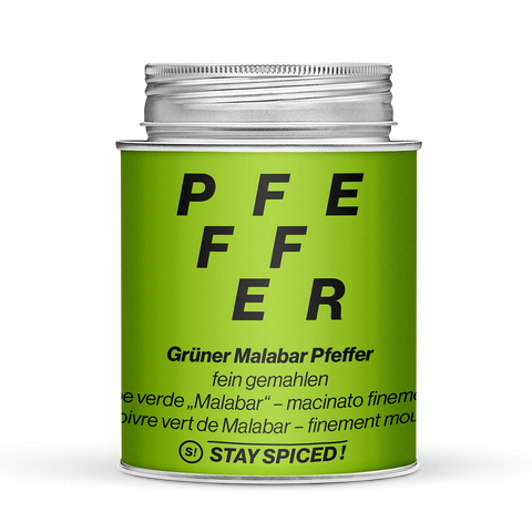 Pfeffer grün gemahlen "Malabar"