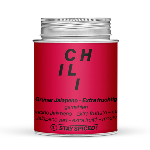 Jalapeno Chili, grün gemahlen - Extra Fruchtig!