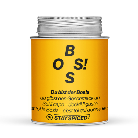 BOS!S – Du bist der Boss, du gibst den Geschmack an!