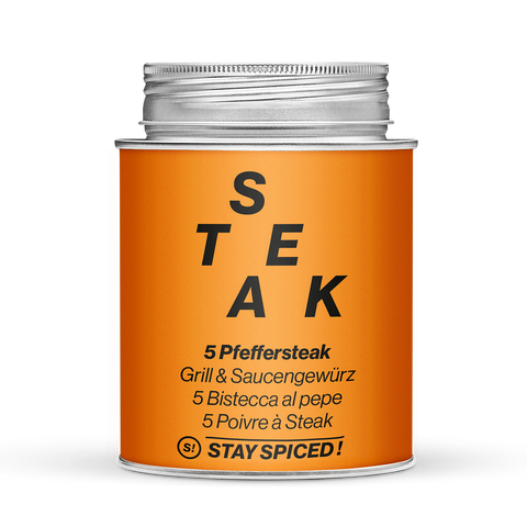 5 Pfeffersteak - Grill & Saucengewürz