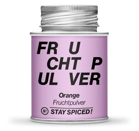 Orangenfruchtpulver auf Maltodextrin