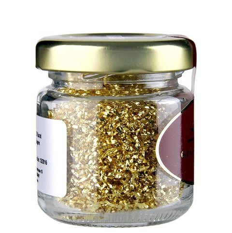 Gold - Filament Blattgoldfäden, fein, 22 Karat, E175, 0,3 g