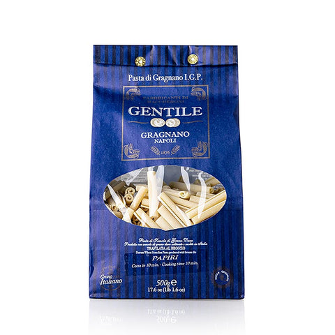 Gebinde-12-Pastificio Gentile Gragnano IGP - Papiri, bronzegezogen, 500 g