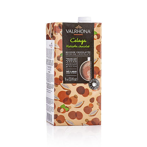 Valrhona Trinkschokolade Celaya Noisette (Haselnuss), 1 l