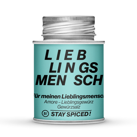 S! Sonderedition LIEBLINGSMENSCH | Gewürze Set | 1er Geschenkbox