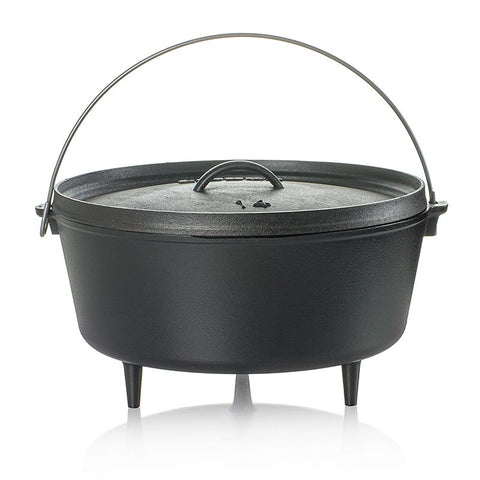 Zubehör - Kochtoopf Lodge "Camp Dutch Oven", 3 Füße, Ø 35,6cm, inkl. Deckel, 9,5, 1 St