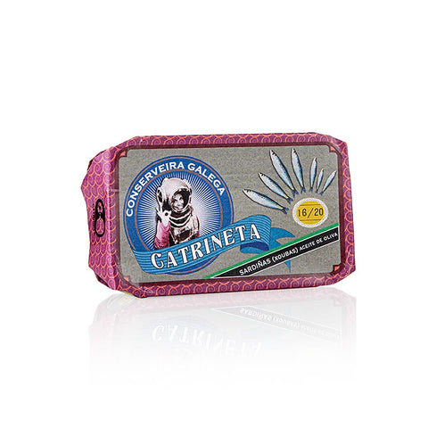 Sardinen, in Olivenöl, Jahrgang 2026, Catrineta, Spanien, 115 g