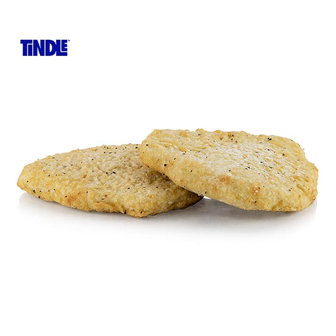 Tindle Burger, Hähnchenburger Patties aus Pflanzen, á 120g, TK, 907 g, ca.7 St