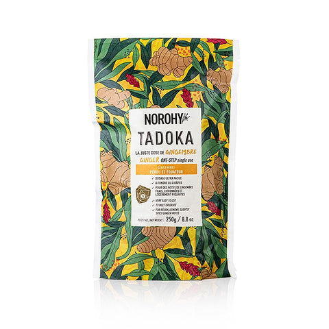 Gebinde-12-Norohy Tadoka Gingembre, Ingwer in Kakaobutter (54013), 250 g