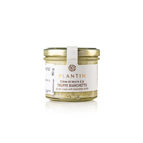 Trüffelbutter-Zubereitung mit Bianchettotrüffel, Plantin, 80 g