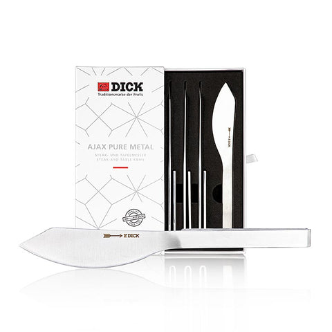 Dick Steakmesserset Ajax Pure Metal, 4 tlg.