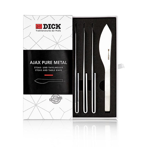Dick Steakmesserset Ajax Pure Metal, 4 tlg.