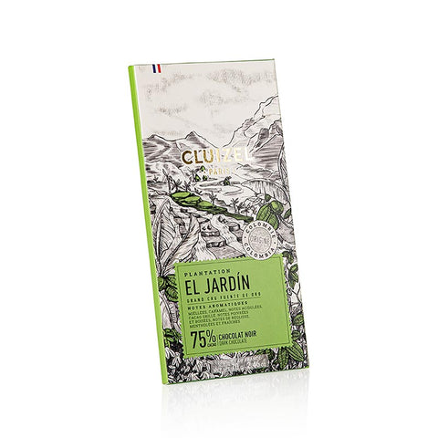 Plantation chocolate bar El Jardin, 75% bitter, Michel Cluizel (12105), 70 g