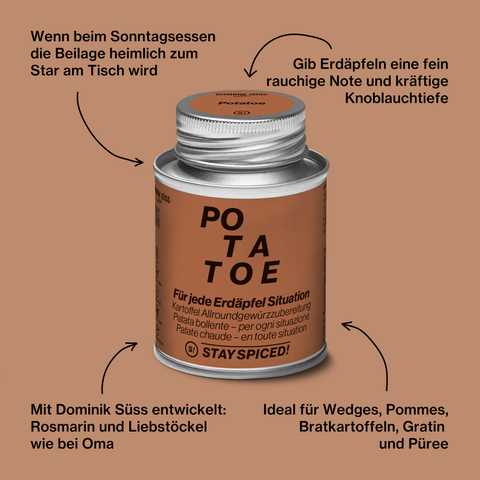 Potatoe, für jede Erdäpfel Situation - Kartoffel Allrounder