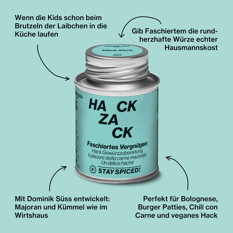 Hack Zack, faschiertes Vergnügen