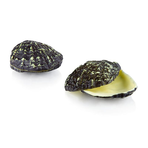 Chocolate oysters, white chocolate, 2-piece, Dobla (77509), 252 g, 12 pieces