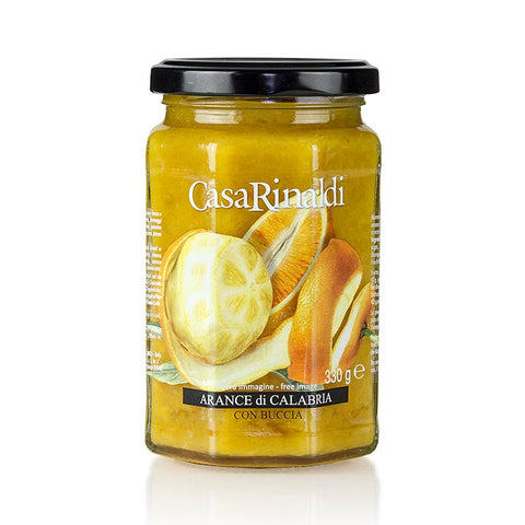 Gebinde-12-Orangen Fruchtaufstrich, Casa Rinaldi, Italien, 330 g