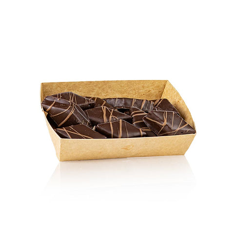 Lembcke Teegebäck Baumkuchenkonfekt mit Eierlikör in Zartbitterschokolade, 100 g