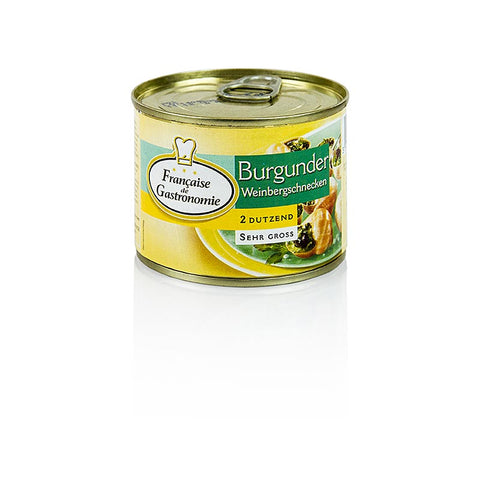 Roman snails, very large, 2 dozen, Francaise de Gastronomie, 200 g